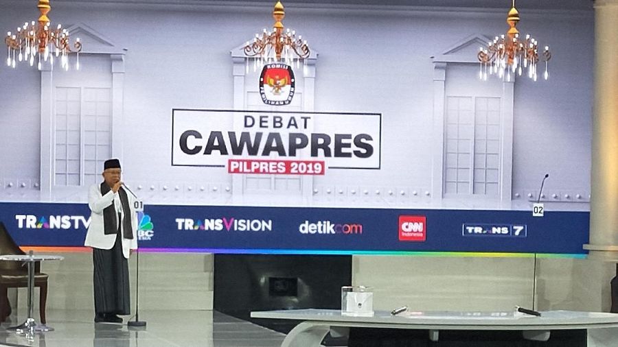 Calon wakil presiden (cawapres) nomor urut 01 Ma'ruf Amin mengungkapkan akan menyatukan koordinasi lembaga riset.