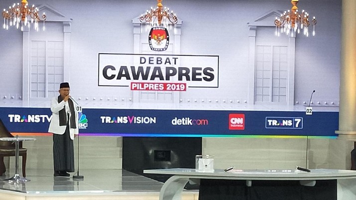 Debat Cawapres, Ma'ruf Amin Jualan JKN, PKH dan Beasiswa Jokowi-JK sudah melakukan banyak hal tapi kerja belum selesai.