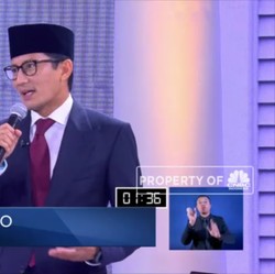 Sandi Janji Buka Lapangan Kerja & Turunkan Harga Bahan Pokok