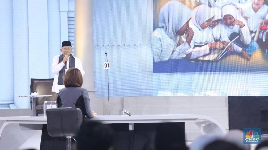Calon wakil presiden (Cawapres) 01 Ma'ruf Amin menyatakan akan menurunkan stunting atau kurang gizi kronis hingga 10%.