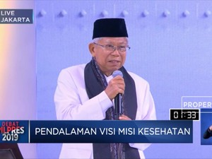 Ma'ruf Siap Perkuat Layanan Kesehatan Melalui Program JKN-KIS