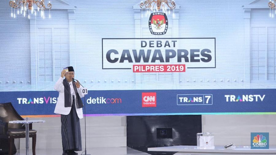 Calon wakil Presiden (Cawapres) nomor urut 01 Ma'ruf Amin menyatakan untuk menyelesaikan tingginya tingkat pengangguran lulusan SMK