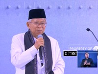 Ma'ruf akan Geser Infrastruktur ke Pembangunan Manusia