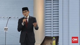 Sandi Keluarkan KTP di Debat Cawapres: Cukup Satu Kartu