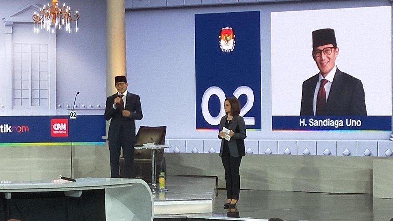 Debat Cawapres 2019 ini mengusung tema 