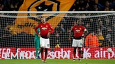 Kekalahan ini membuat Manchester United gagal mengulangi pencapaian musim lalu kala finis sebagai runner-up usai dikalahkan Chelsea 0-1 di laga final.(REUTERS/Andrew Yates)