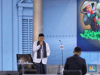 Ma'ruf Amin: Tenaga Kerja Asing di Indonesia 0,01%