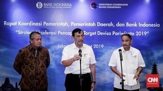 Target Penerimaan Devisa Dipangkas Tinggal US$17,6 Miliar