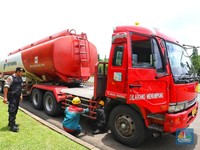 Polisi Tangkap 2 Pembajak Mobil Tangki Pertamina