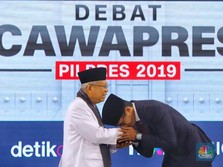 Saat Ma'ruf Amin Berhadapan dengan Sandiaga Uno