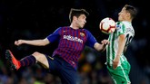 Barcelona bertandang ke markas Real Betis, Benito Villamarin dalam lanjutan laga Liga Spanyol. (REUTERS/Marcelo del Pozo)