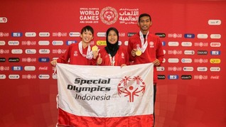 Kontingen SOIna Tambah Emas dari Atletik di World Games 2019
