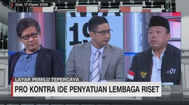 Rocky Gerung & Nusron Wahid Debat Wacana Penyatuan Lembaga Ri