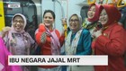 Ibu Negara Iriana Jajal MRT