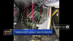 Tabrakan Kereta Bawah Tanah di Hong Kong