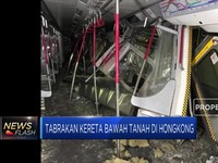 Tabrakan Kereta Bawah Tanah di Hong Kong