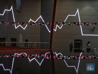 Grogi Tunggu Pidato Powell, Sesi I IHSG Masih Tak Berdaya
