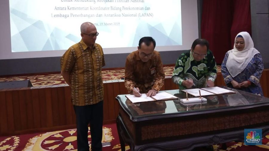 Bank data yang dimiliki LAPAN akan dijadikan referensi untuk menambah akurasi penyusunan 25 kebijakan prioritas nasional.