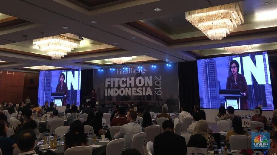 Menteri Keuangan Sri Mulyani Indrawati memaparkan capaian-capaian Indonesia yang bisa terus tumbuh positif di tengah gejolak ekonomi global.