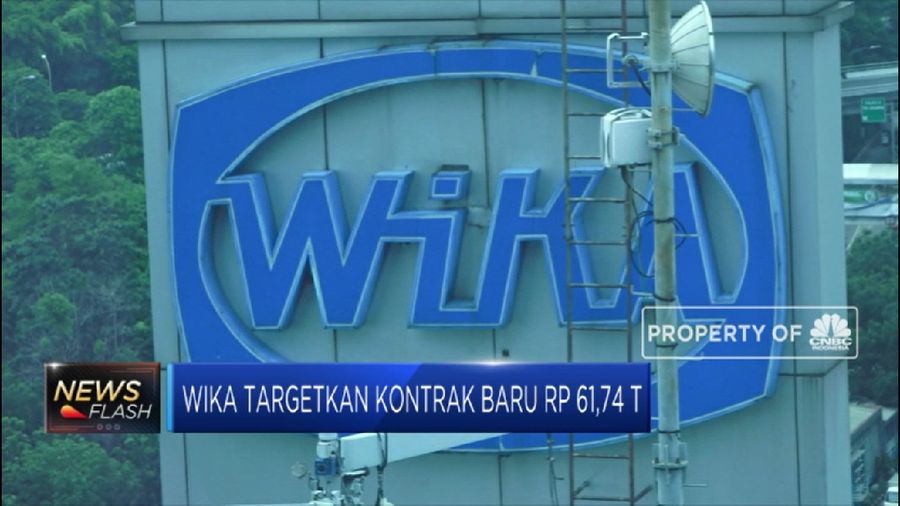 WIKA Targetkan Kontrak Baru Rp 61,74 T (CNBC Indonesia TV)