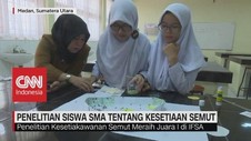 Siswa SMA Teliti Kesetiakawanan Semut