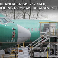Buntut Jatuhnya 737 MAX, Boeing Rombak Petinggi Perusahaan
