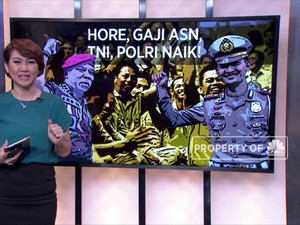 Hore, Gaji ASN, TNI, Polri Naik!