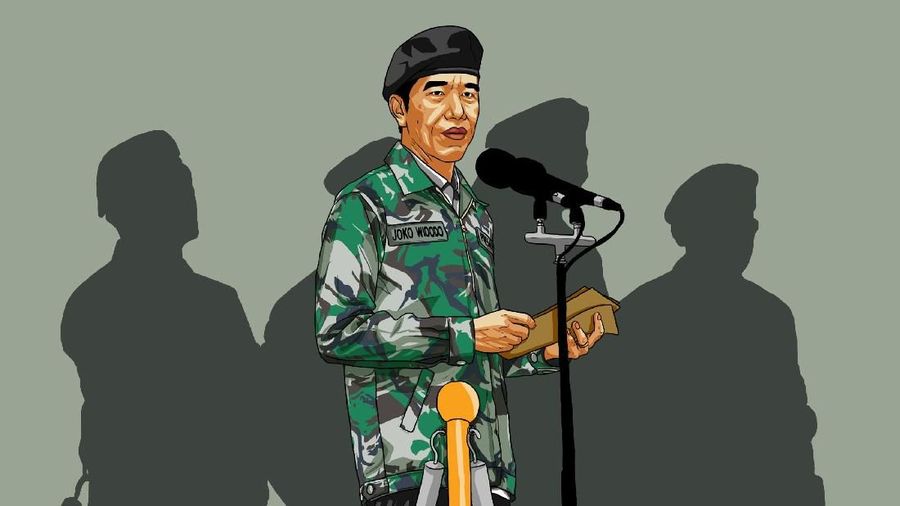 Infografis: daftar kenaikan gaji TNI sesuai pangkat di 2018