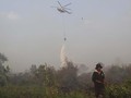 Padamkan Karhutla, Sumsel Terjunkan 7 Heli Pembom Air