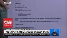 TKN Laporkan Media ke Dewan Pers