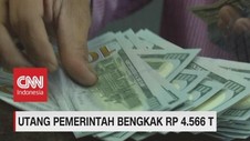 Utang Pemerintah Membengkak Rp. 4.566 T