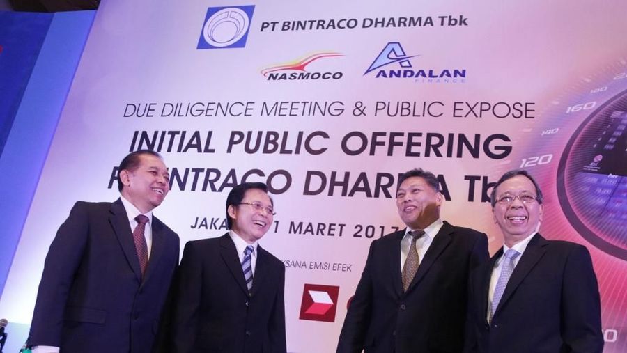 Bintraco Dharma akan melakukan pemecahan nilai nominal saham (stock split) dengan ratio 1:10.