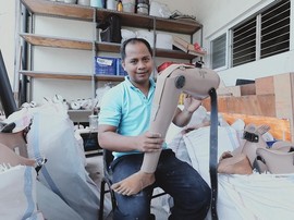 Syam, Siap Berikan Satu Kaki Lagi Bagi yang Memerlukan