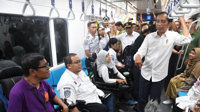 Jokowi Resmikan MRT Pagi Ini