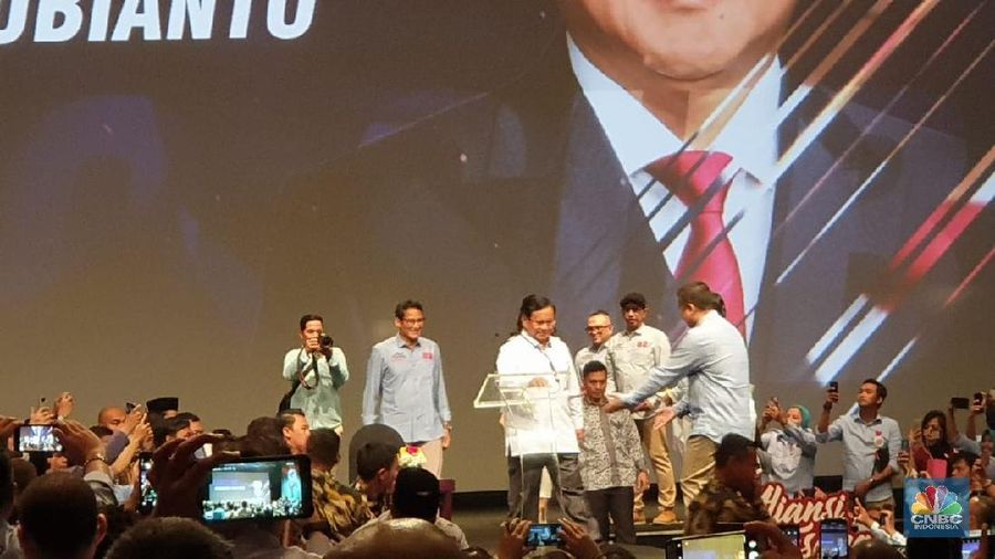 Prabowo akan menyiapkan tim hebat dalam kabinet bila terpilih sebagai presiden bersama Sandiaga Uno.
