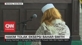 Hakim Tolak Eksepsi Bahar Smith