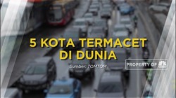 Daftar Kota Termacet di Dunia, Jakarta Nomor Berapa?