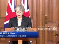 Perdana Menteri May Tunda Brexit