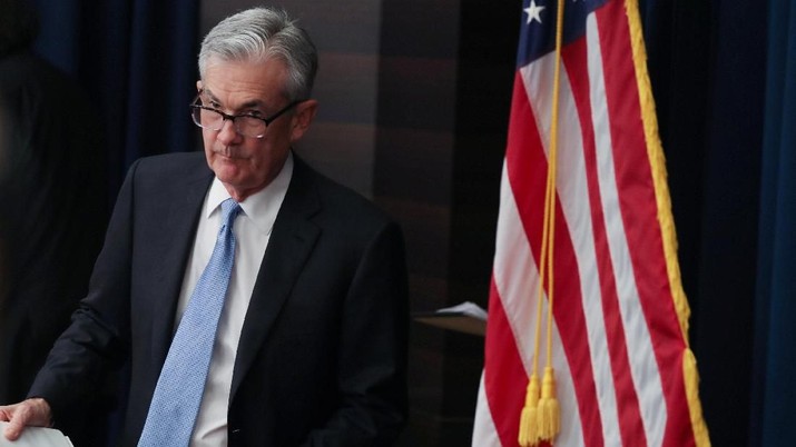 Bank sentral Amerika Serikat (AS) Federal Reserve merilis risalah pertemuan penentuan kebijakan moneternya di bulan Maret, Rabu (10/4/2019).