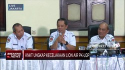 KNKT: Benar ada Pilot Ketiga di Kokpit Pesawat Lion Air