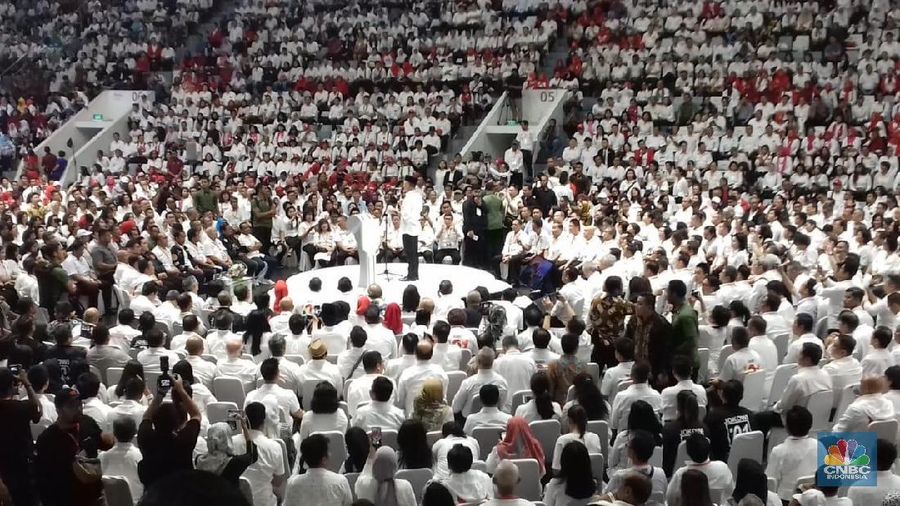 10.000 pengusaha mendukung pasangan calon Presiden dan Wakil Presiden nomor urut 01 Joko Widodo-Ma'ruf Amin.