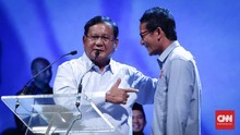 Prabowo Sebut Pernah Ajak Sandi dan Erwin Aksa Jadi Cawapres