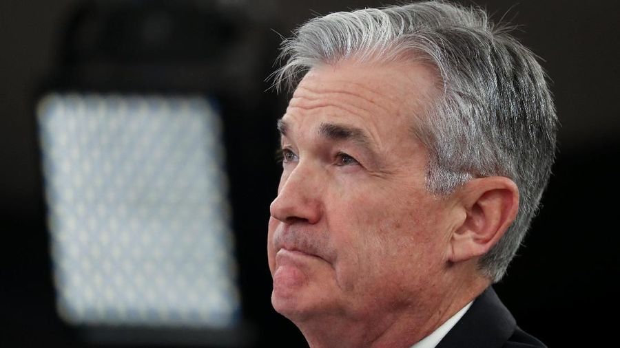 U.S. Federal Reserve Chairman Jerome Powell holds a news conference following the two-day Federal Open Market Committee (FOMC) policy meeting in Washington, U.S., March 20, 2019. REUTERS/Jonathan Ernst