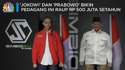 Jokowi dan Prabowo Buat Pedagang ini Raup Rp 500 Juta
