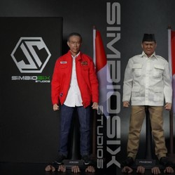 Berkat Jokowi-Prabowo, Pedagang Ini Kantongi Miliaran Setahun