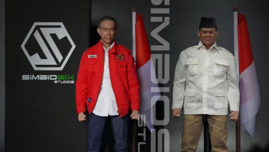 Berkat menjual action figure tokoh politik Indonesia, pedagang bisa kantongi hingga setengah miliar setahun