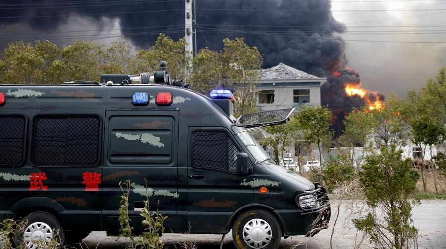 Korban tewas dalam ledakan di sebuah pabrik kimia di Cina bagian timur telah meningkat menjadi 47 Orang