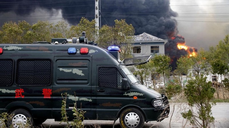 Korban tewas dalam ledakan di sebuah pabrik kimia di Cina bagian timur telah meningkat menjadi 47 Orang