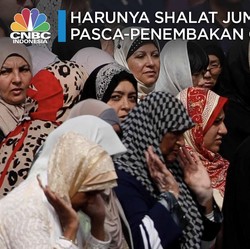 Penuh Haru, Ini Jumatan Pertama Setelah Penembakan di Masjid