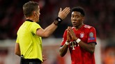 Bek kiri Bayern Munchen David Alaba dalam wawancara dengan Bild mengaku tertarik bergabung dengan klub Liga Inggris Arsenal. (Reuters/Andrew Boyers)